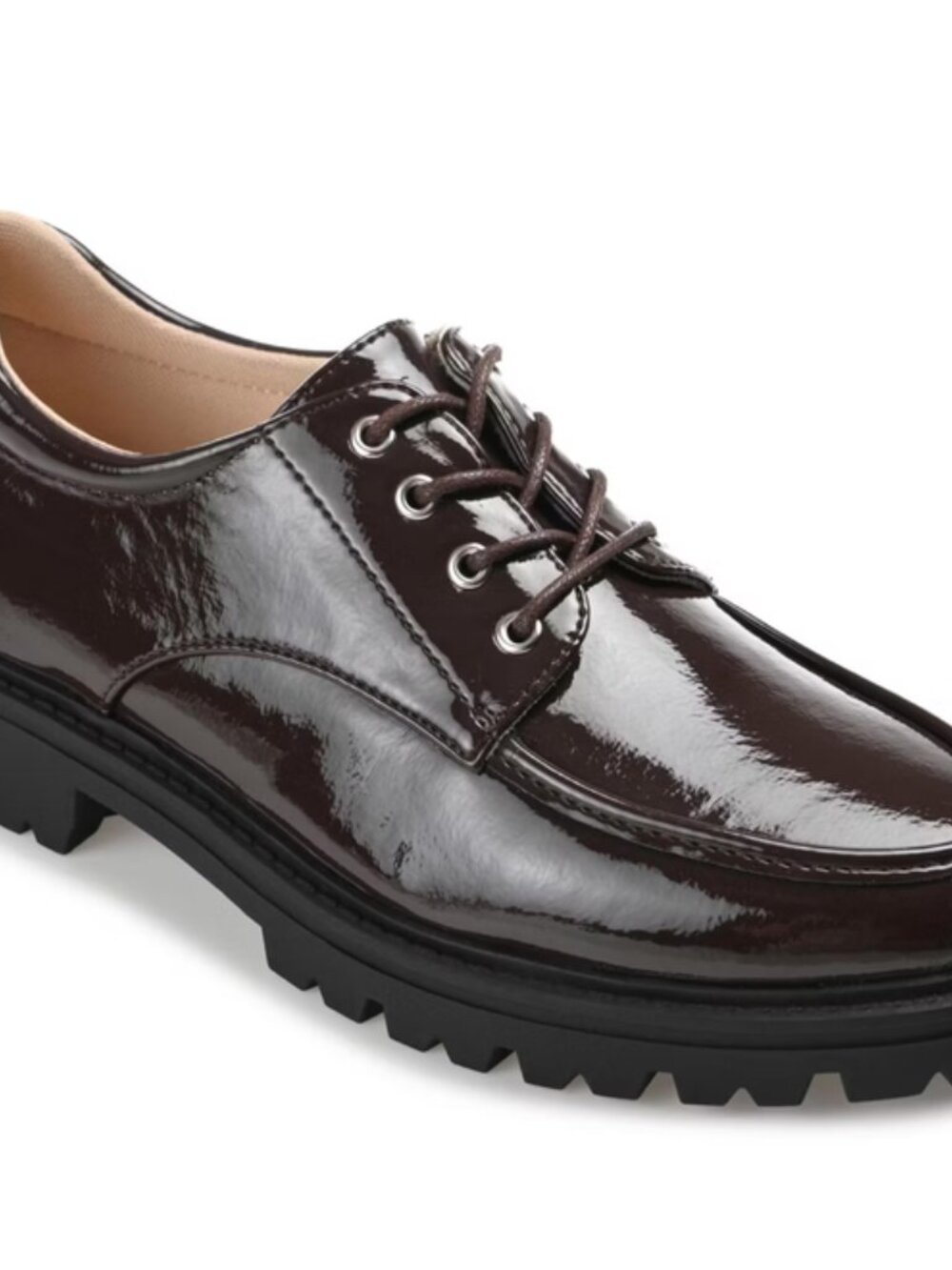 Journee Collection Zina Oxford Brown